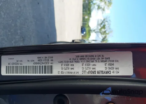 2013 Dodge Challenger Sxt из США, поврежденный, VIN 2C3CDYAG7DH646024